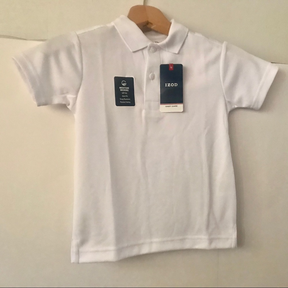 New Boys Izod Shirt M size 5 made in Vietnam - Picture 5 of 14